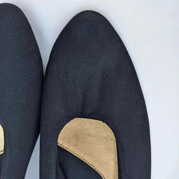 Predictions Pointed Toe Slip ons Low Wedge Women's Black Size 11W - Picture 7 of 11